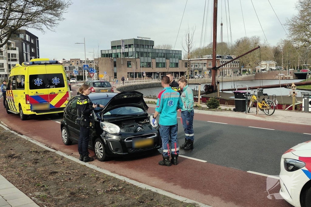 Airbag gaat af na aanrijding