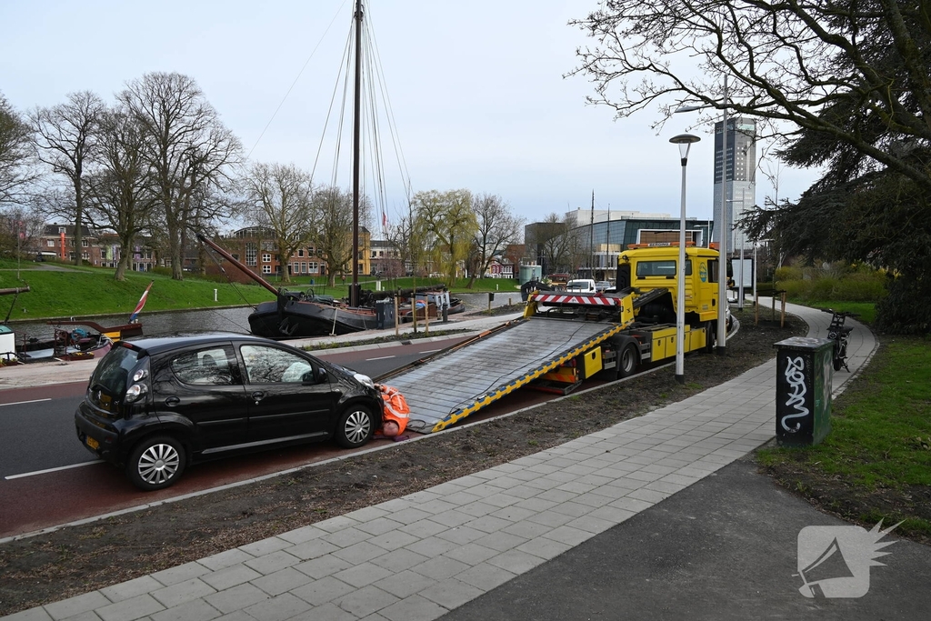 Airbag gaat af na aanrijding