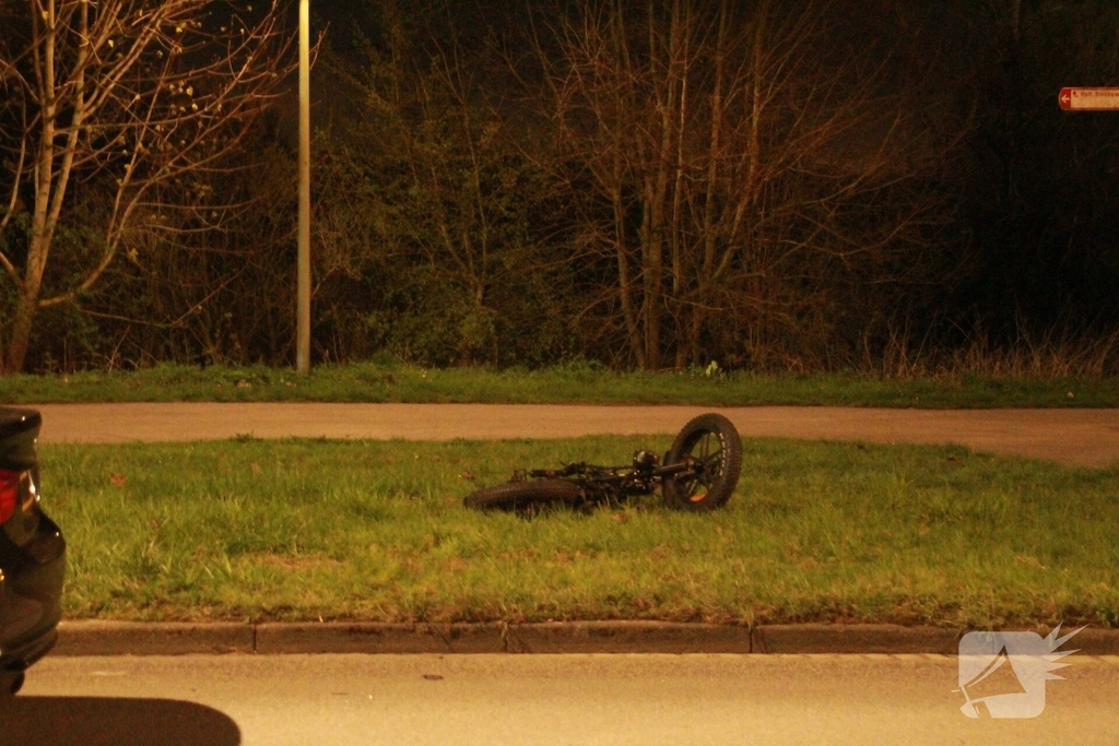 Zwaar ongeval tussen auto en fatbike
