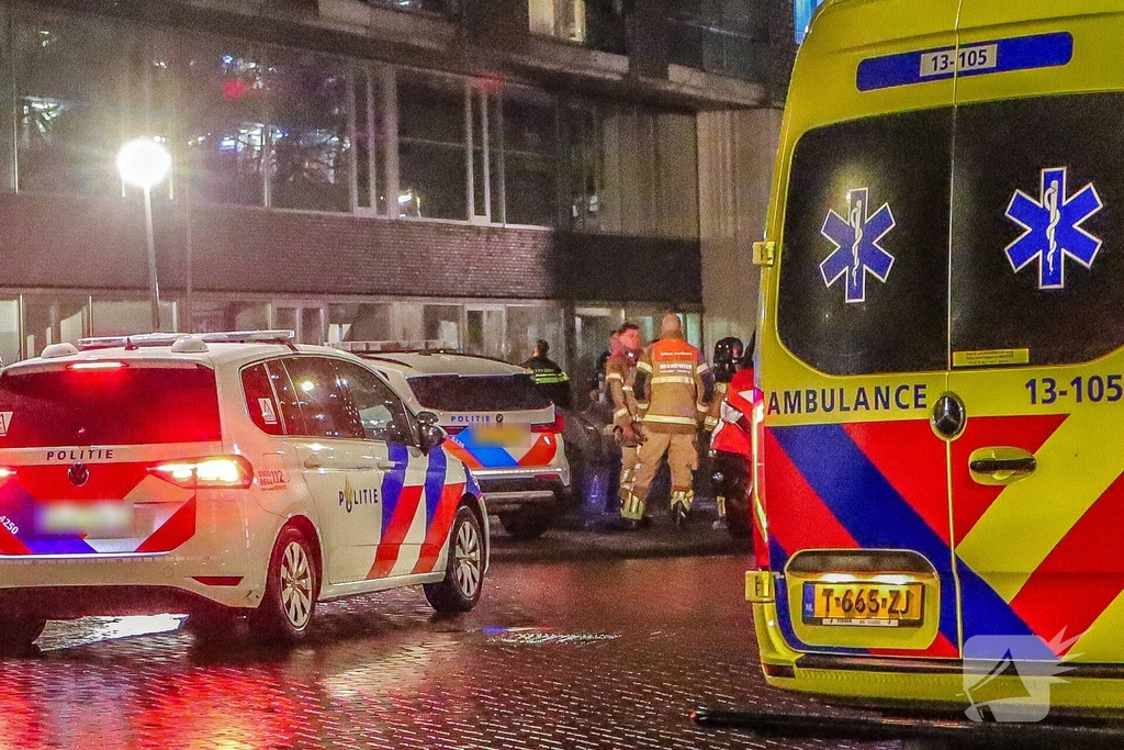 Verward persoon in woning leidt tot brandweeractie