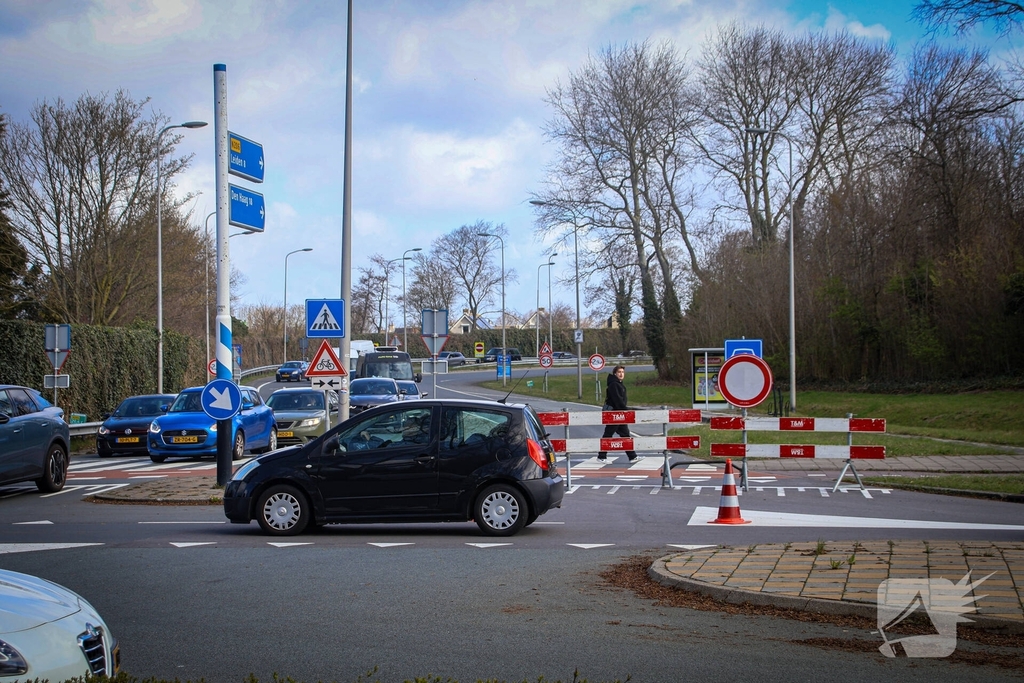 Verkeerschaos door werkzaamheden
