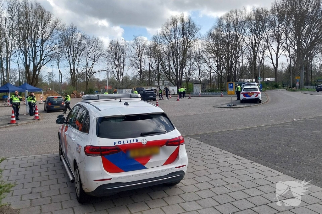 Politie houdt grote verkeerscontrole