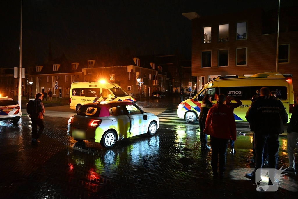 Voetganger gewond bij aanrijding