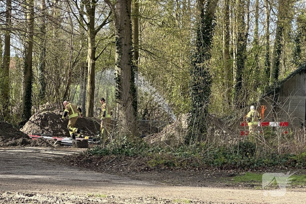Brandweer lost waterlekkage op