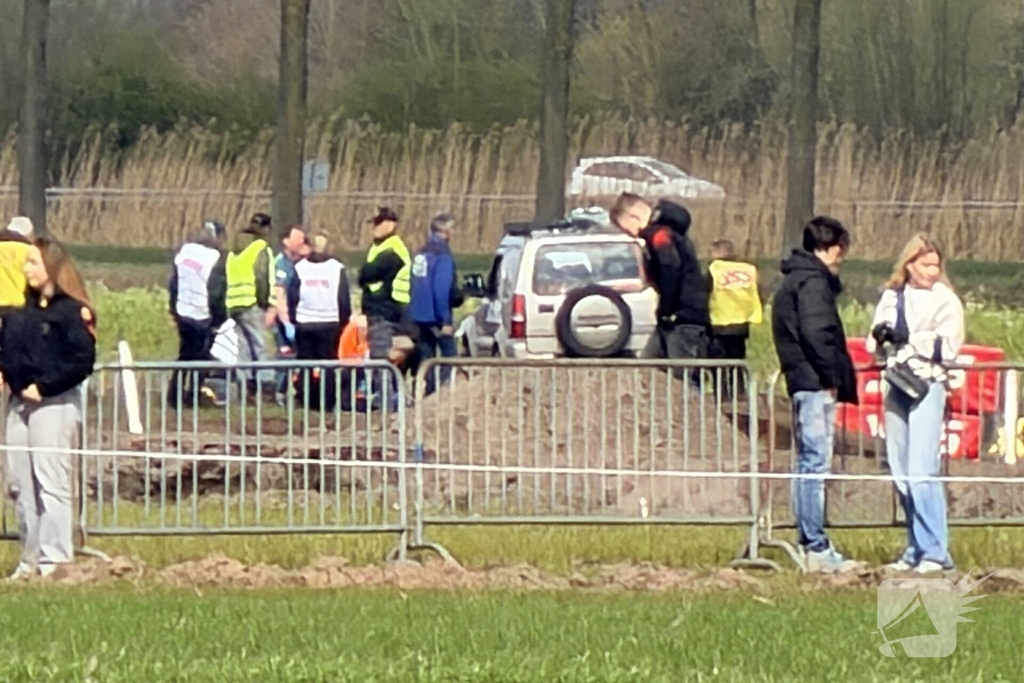 Motorcrosser zwaargewond na val