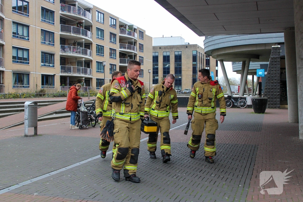 Brandweer knipt slot van fiets