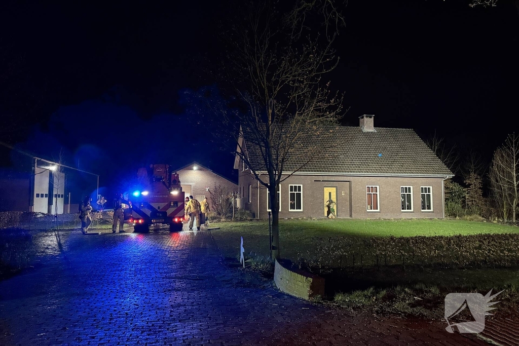 Schoorsteenbrand snel onder controle