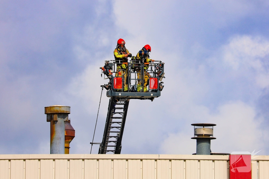 Brand in bedrijfspand onder controle
