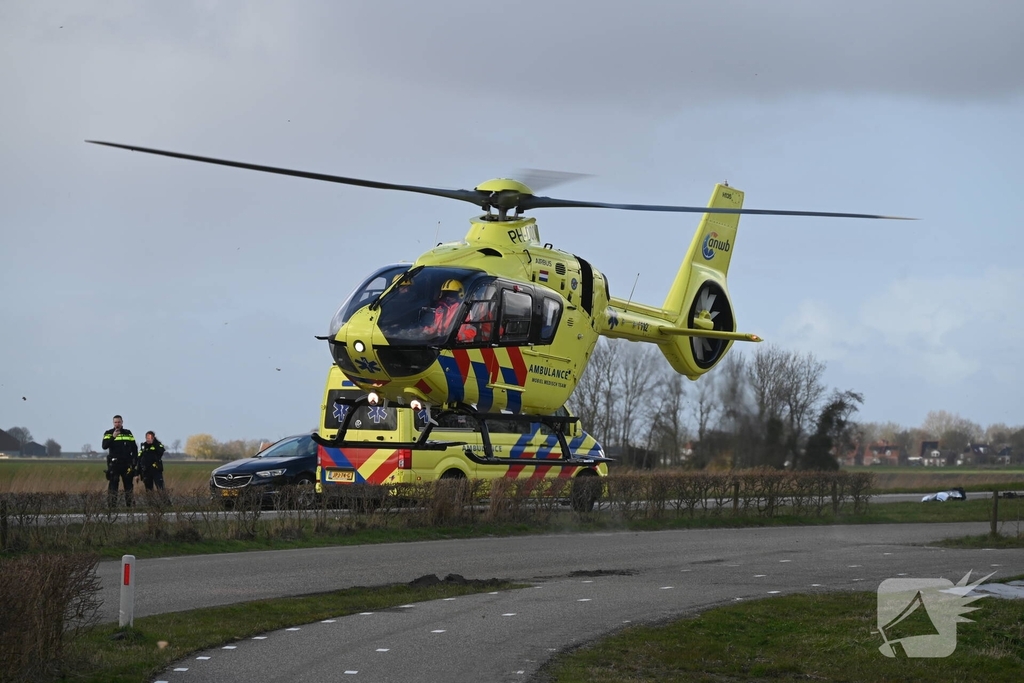 Zwaargewonde na ernstige aanrijding