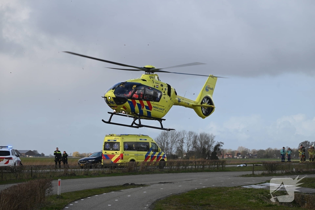 Zwaargewonde na ernstige aanrijding