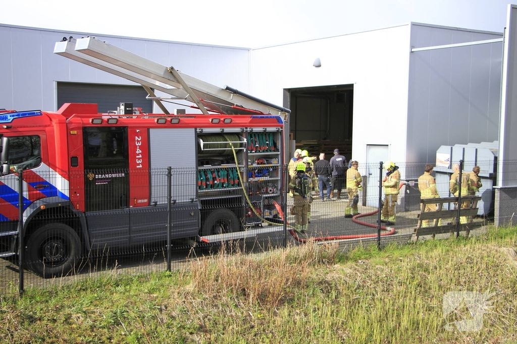 Brand in afzuiginstallatie van houtverwerkingsbedrijf