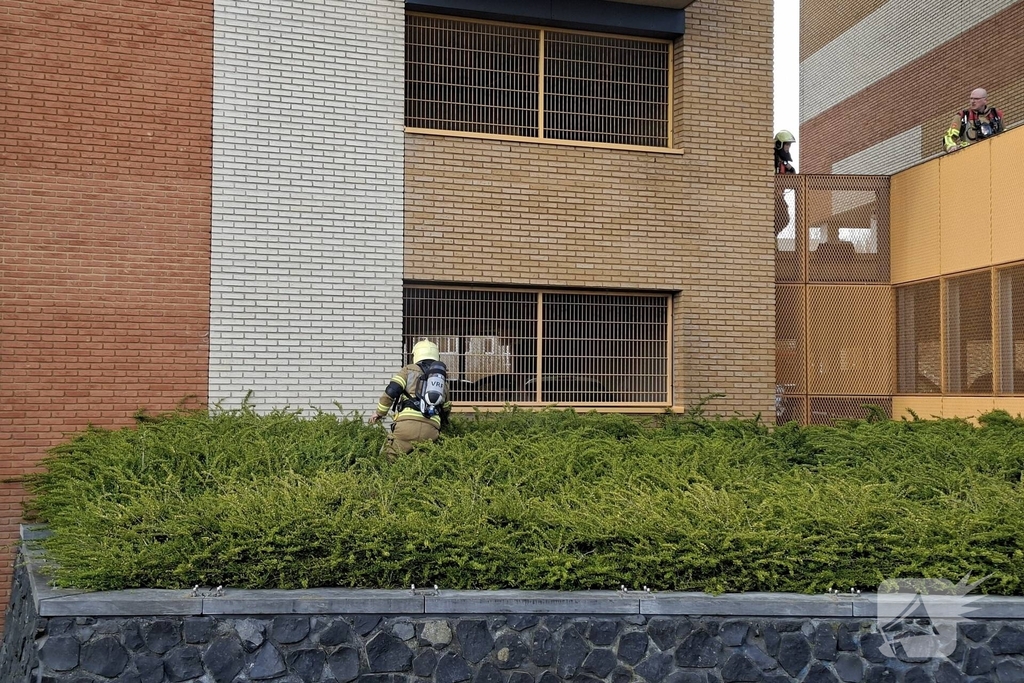 Brandende bosschages snel geblust