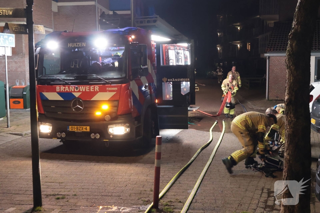 Auto in brand op Westkade