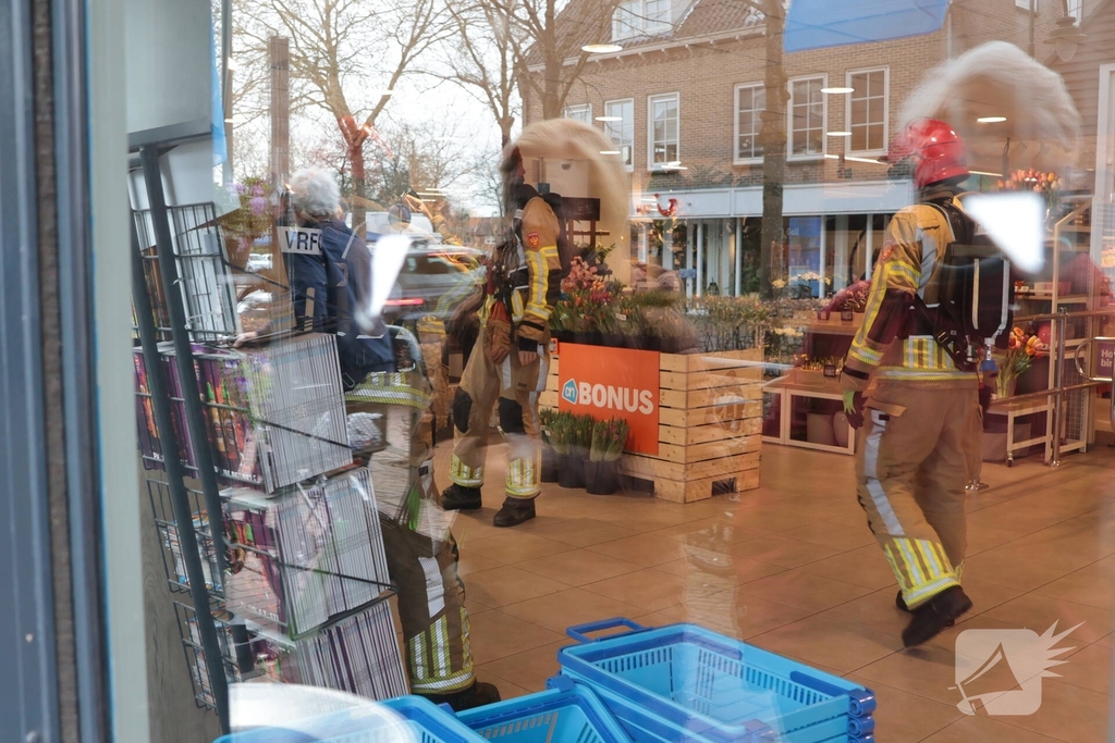 Vreemde lucht zorgt voor onwelwordingen in supermarkt