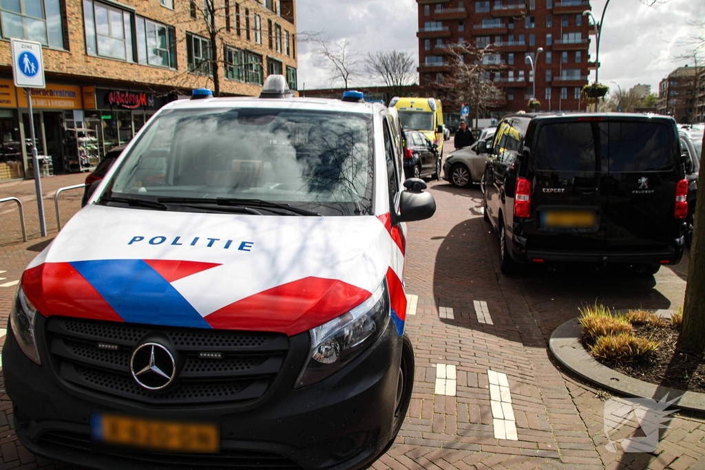 Ongeval door voorrangsfout op parkeerplaats