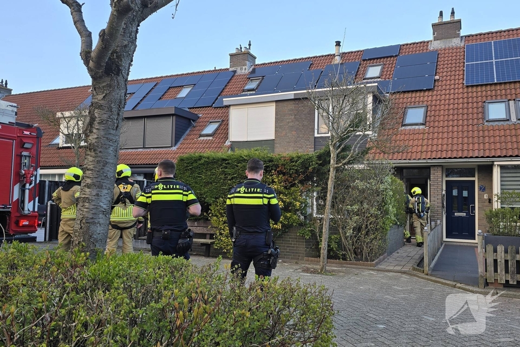 Brandweer ingezet vanwege schoorsteenbrand