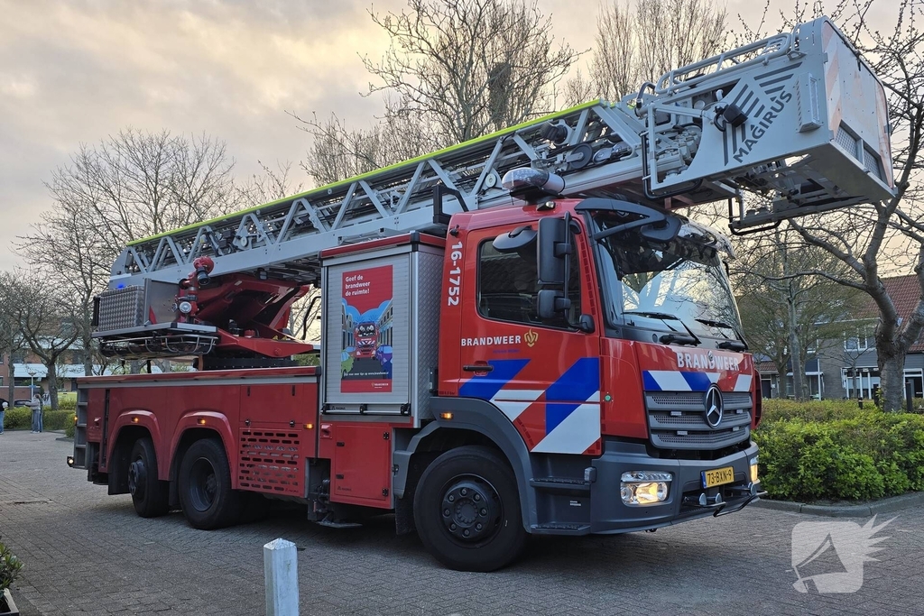 Brandweer ingezet vanwege schoorsteenbrand