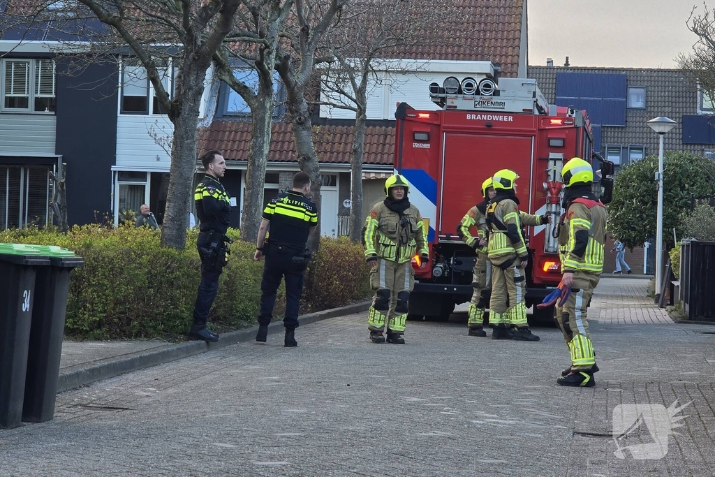 Brandweer ingezet vanwege schoorsteenbrand