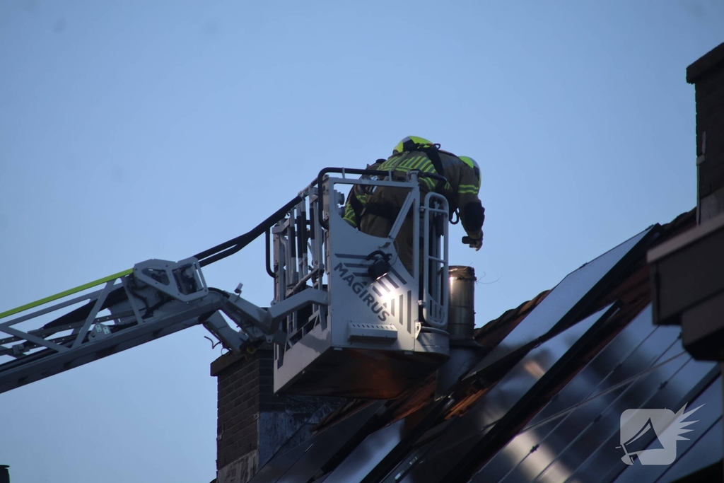 Brandweer ingezet vanwege schoorsteenbrand