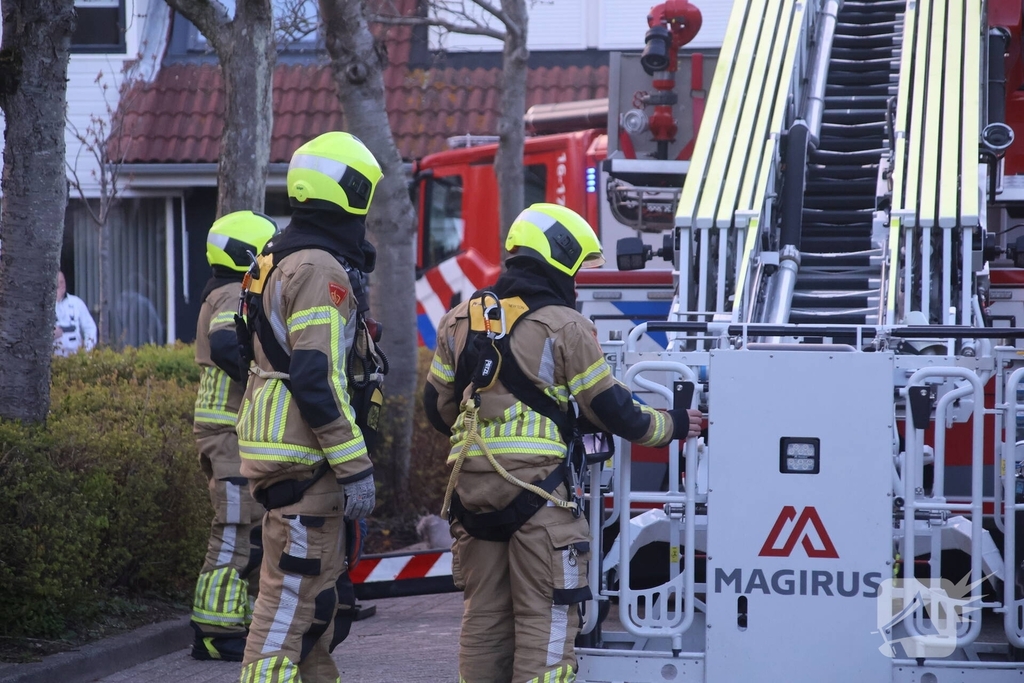 Brandweer ingezet vanwege schoorsteenbrand