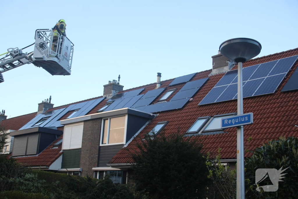 Brandweer ingezet vanwege schoorsteenbrand