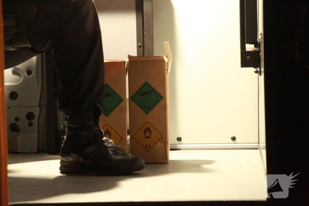 Onderzoek naar ongeval met verdachte pakketten