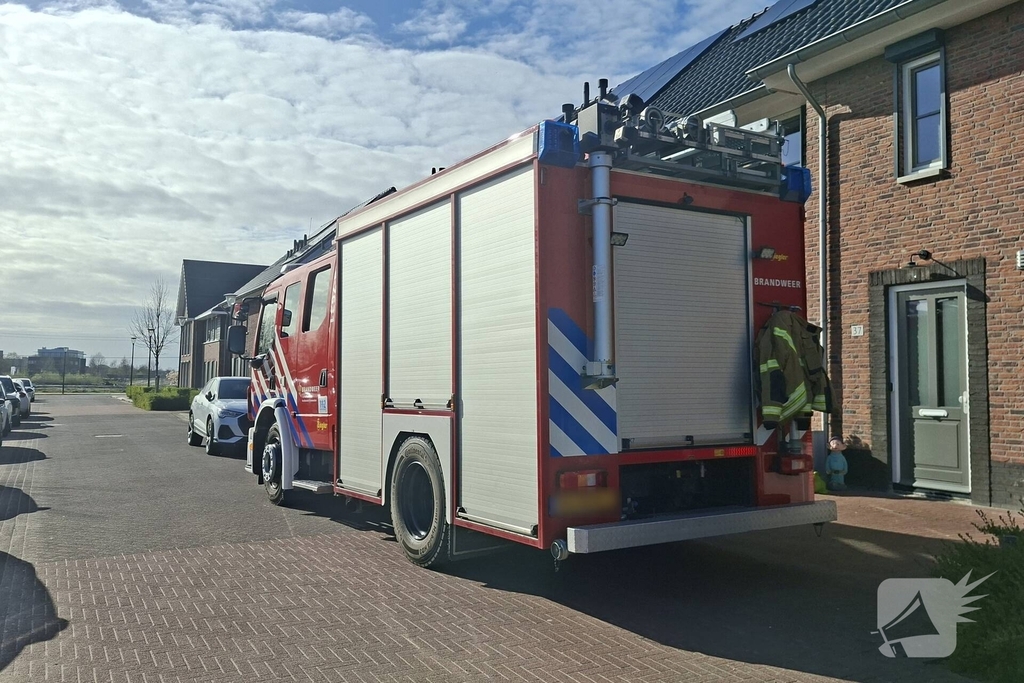 Gaslek in tuin leidt tot langdurige brandweeractie