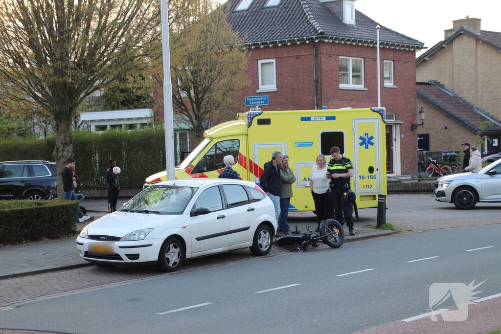 Fatbiker betrokken bij ongeval met auto