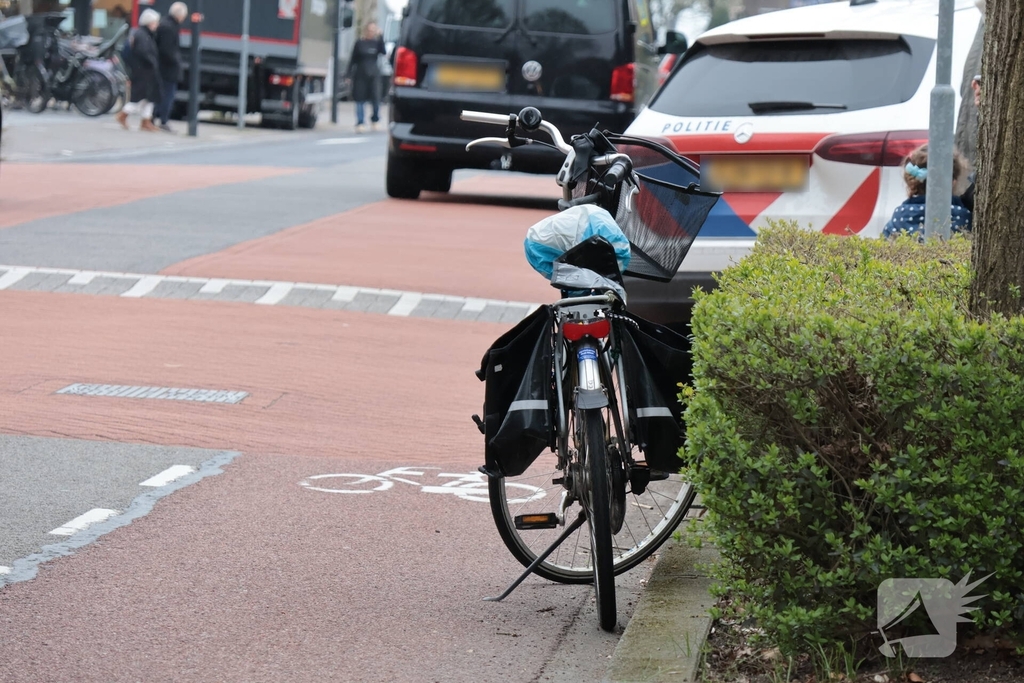 Ongeval tussen auto en fietser