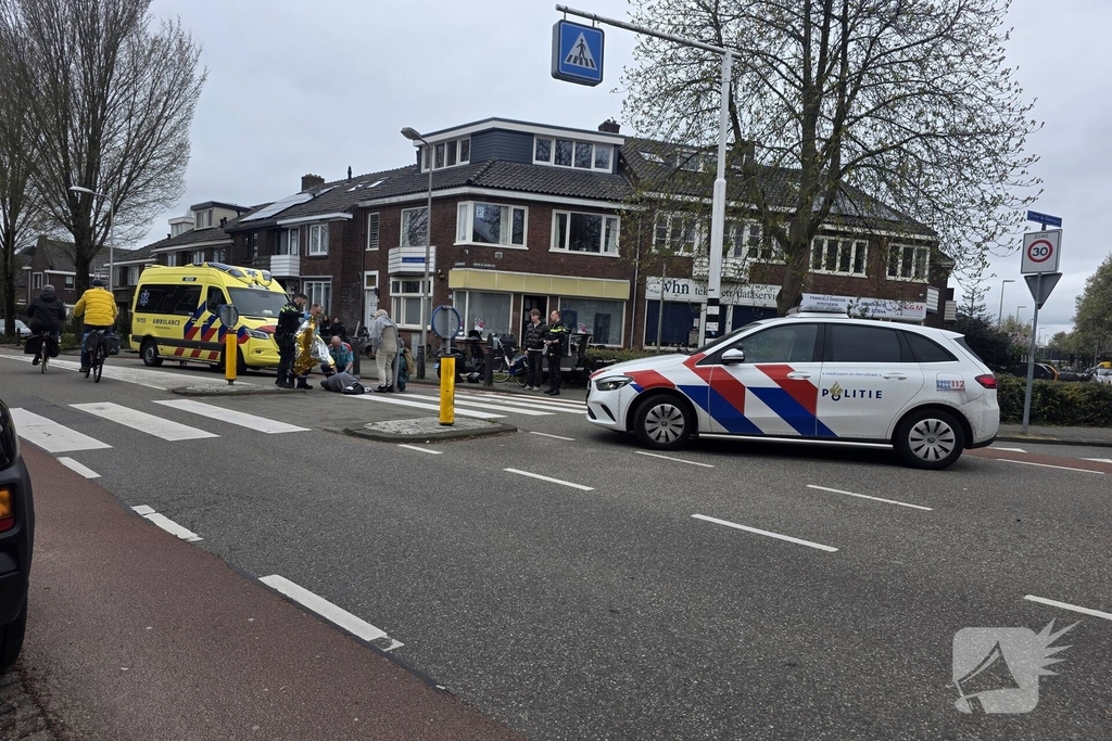 Voetganger naar ziekenhuis na ongeval