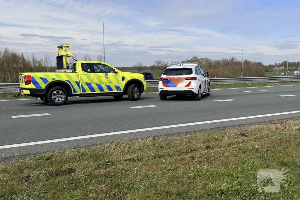 Botsing op snelweg leidt tot gewonde