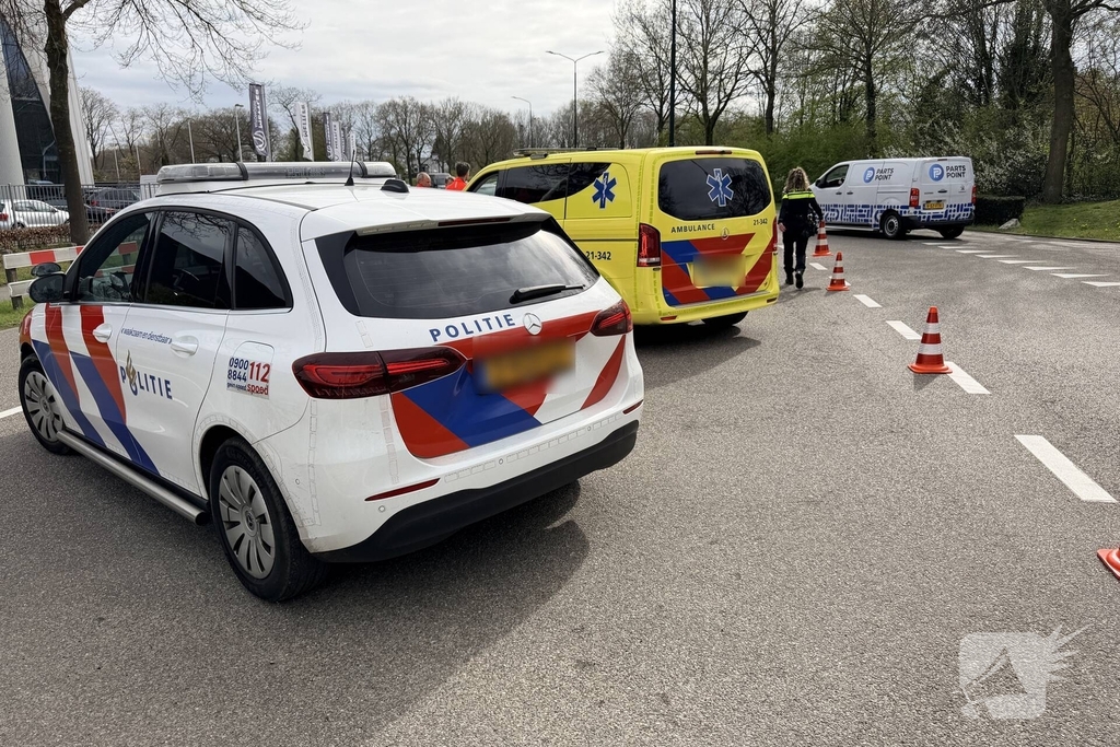 Ongeval met drie auto's zonder gewonden