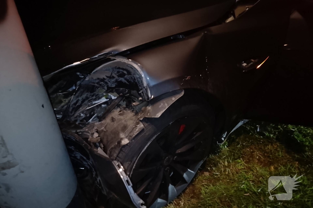 Controle na ongeval met Noorse auto