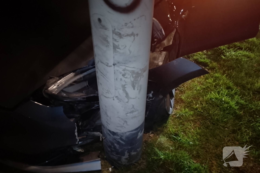 Controle na ongeval met Noorse auto