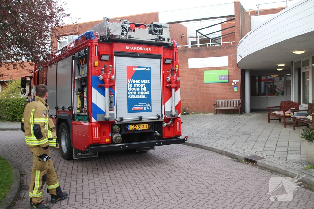 Rookgenerator zorgt voor brandweeractie
