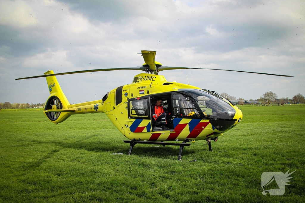 Zwaar ongeval met motorrijder op motorcrossbaan