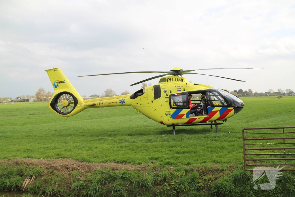 Zwaar ongeval met motorrijder op motorcrossbaan