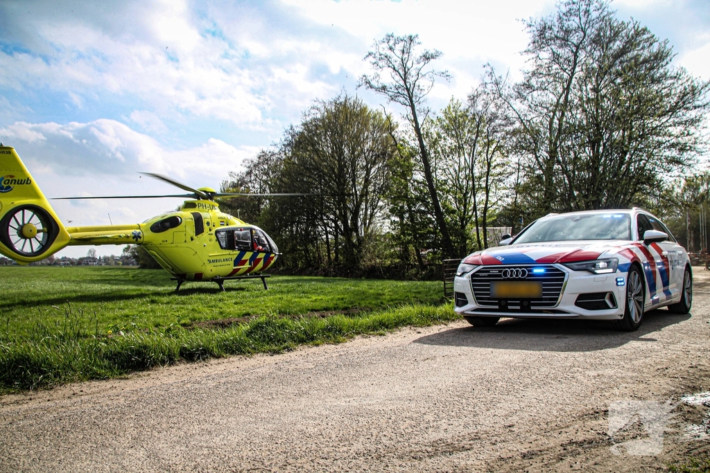 Zwaar ongeval met motorrijder op motorcrossbaan