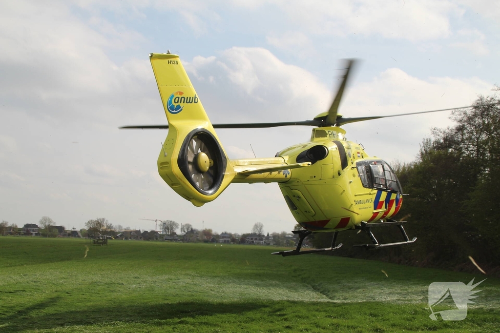 Zwaar ongeval met motorrijder op motorcrossbaan