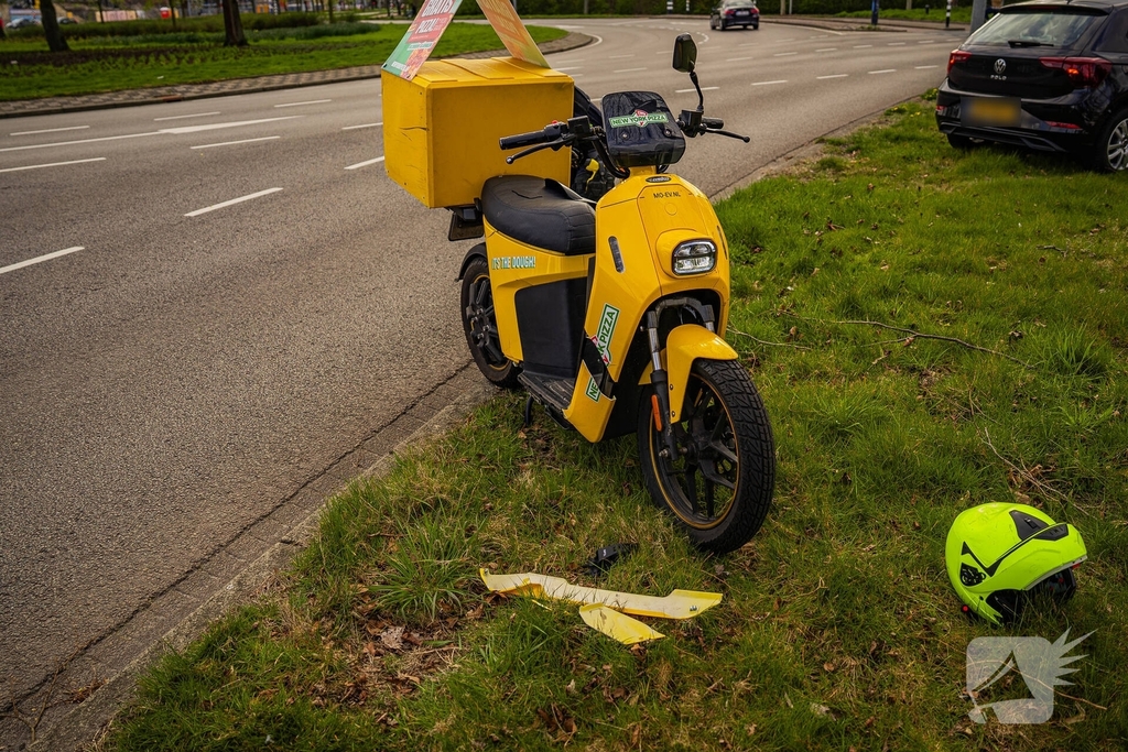 Gewonde bij ongeval tussen scooter en auto