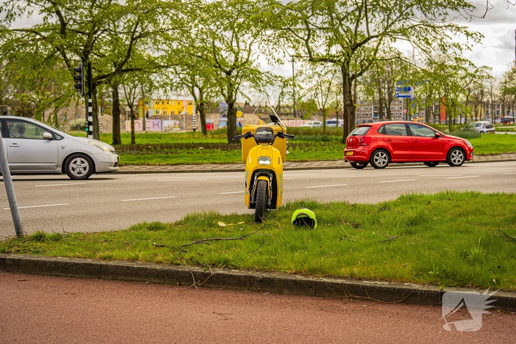 Gewonde bij ongeval tussen scooter en auto