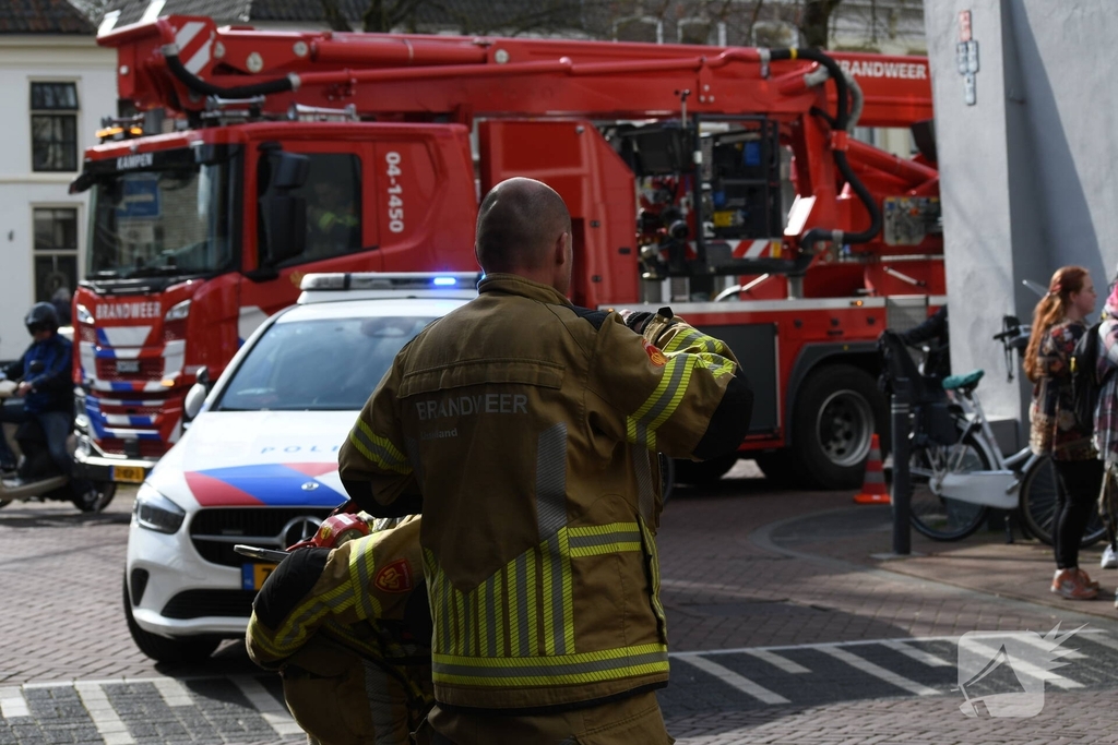 Brand door wasmachine beperkt gebleven