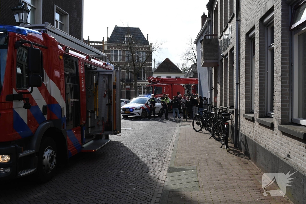 Brand door wasmachine beperkt gebleven