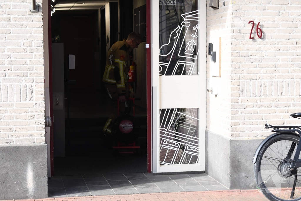 Brand door wasmachine beperkt gebleven