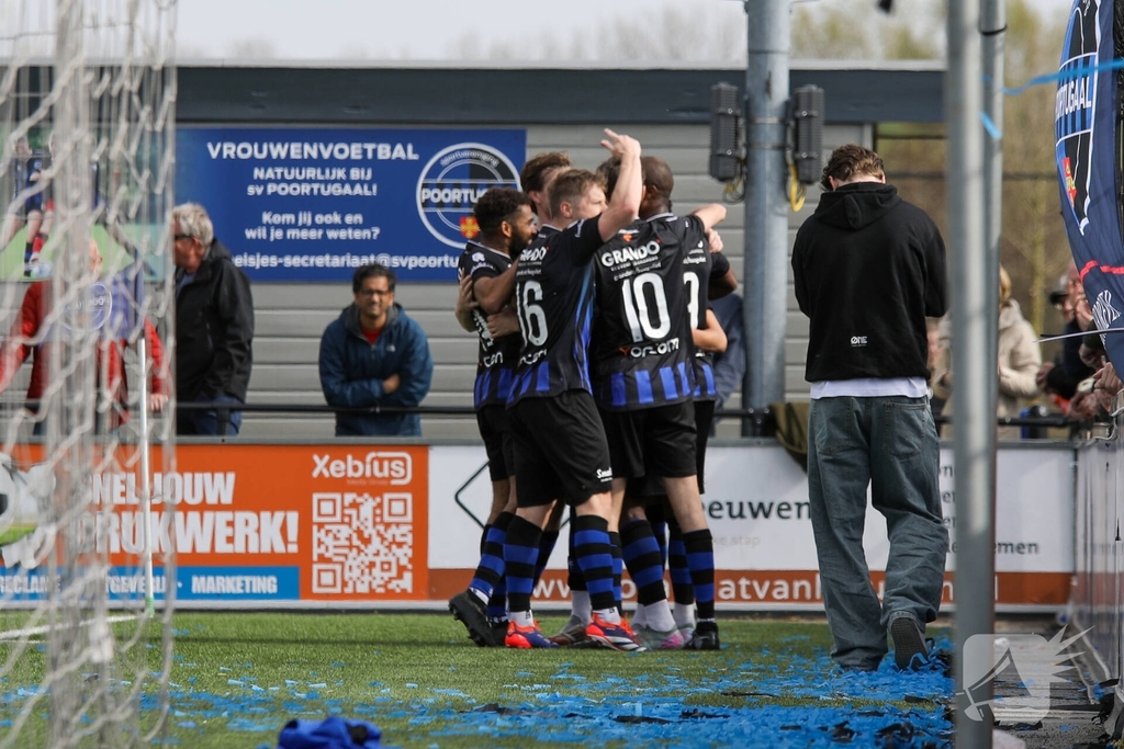 Poortugaal bereikt halve finale na zege op Forum Sport