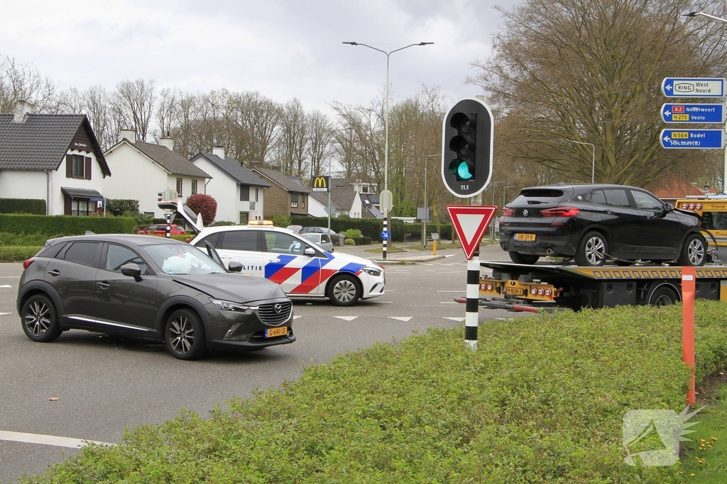 Ongeval met meerdere gewonden bij kruising