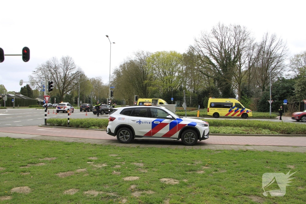 Ongeval met meerdere gewonden bij kruising