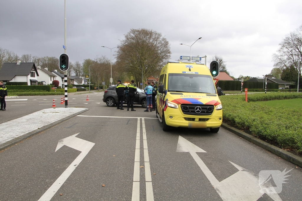 Ongeval met meerdere gewonden bij kruising
