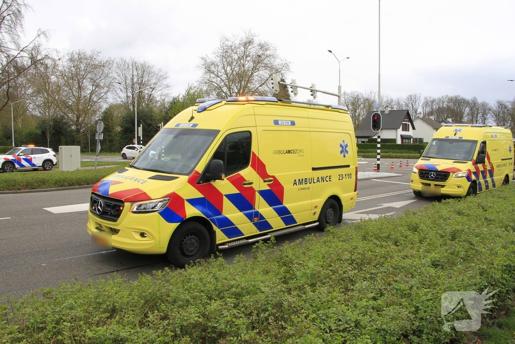 Ongeval met meerdere gewonden bij kruising