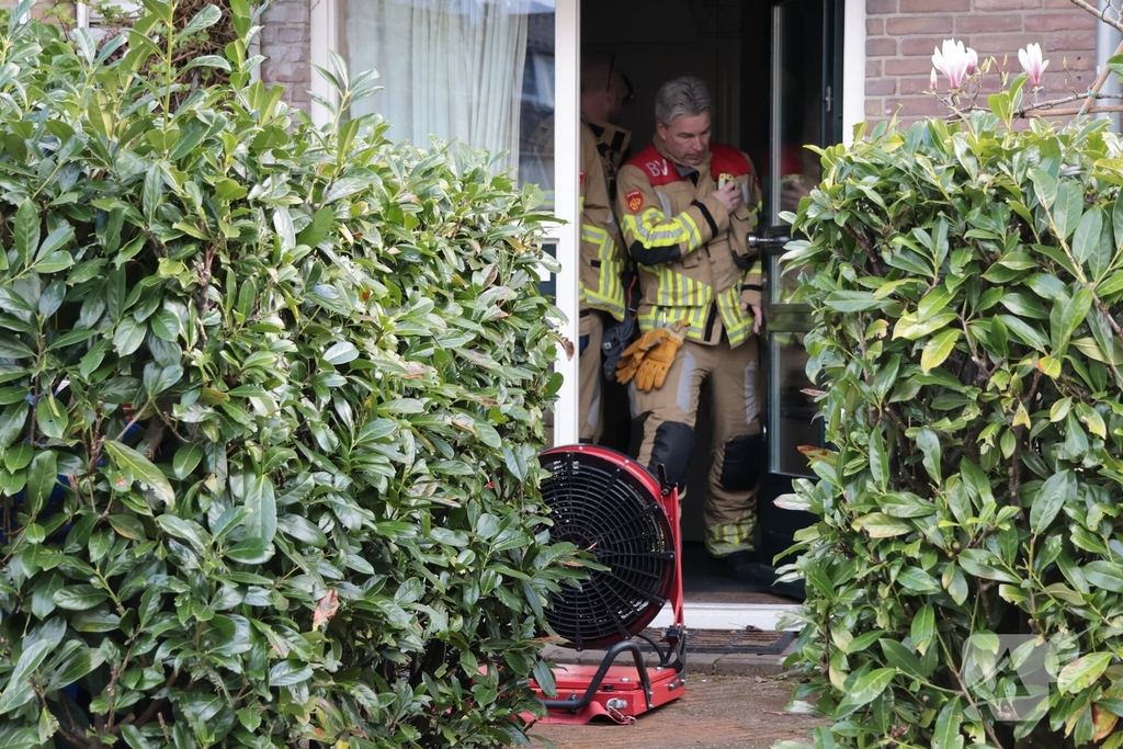 Brand in woning leidt tot schade